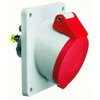 Anbausteckdose Quick-Connect geneigt 16A 5p 400V 6h, IP44