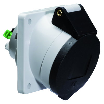 Anbausteckdose Quick-Connect geneigt 16A 5p 500V 7h, IP44