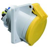 Anbausteckdose Quick-Connect geneigt 16A 3p 110V 4h, IP44