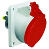 Anbausteckdose Quick-Connect geneigt 16A 4p 400V 6h, IP44