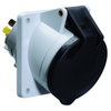 Anbausteckdose Quick-Connect geneigt 32A 5p 500V 7h, IP44