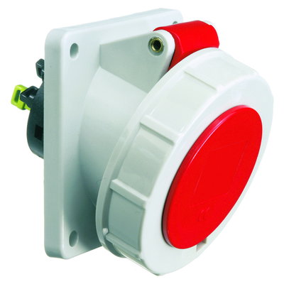 Anbausteckdose Quick-Connect geneigt 16A 5p 400V 6h, IP67
