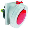 Anbausteckdose Quick-Connect TE geneigt 16A 5p 400V 6h, IP67