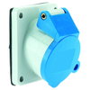 Anbausteckdose Quick-Connect geneigt 16A 3p 230V 6h, IP44