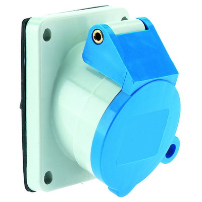 Anbausteckdose Quick-Connect geneigt 16A 3p 230V 6h, IP44