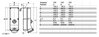 Wandsteckdose TE abschaltbar, verriegelt 125A 5p 400V 6h, IP67