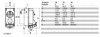 Wandsteckdose TE abschaltbar, verriegelt 16A 4p 230V 9h, IP67