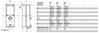 Wandsteckdose TE abschaltbar, abgesichert 63A 5p 400V 6h, IP44