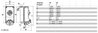 Wandsteckdose TE abschaltbar, verriegelt 32A 7p 400V 6h, IP67