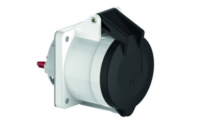 Anbausteckdose Quick-Connect TE gerade 32A 5p 690V 5h, IP44