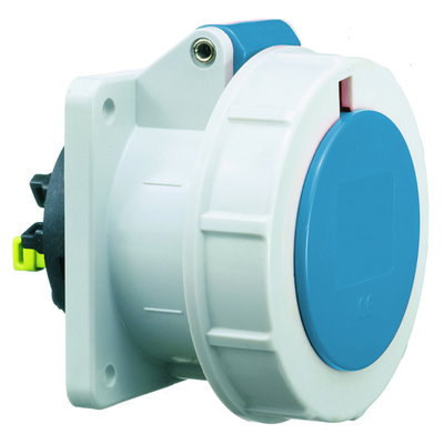 Anbausteckdose Quick-Connect TE gerade 16A 3p 230V 6h, IP67