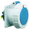 Anbausteckdose Quick-Connect TE gerade 16A 3p 230V 6h, IP67