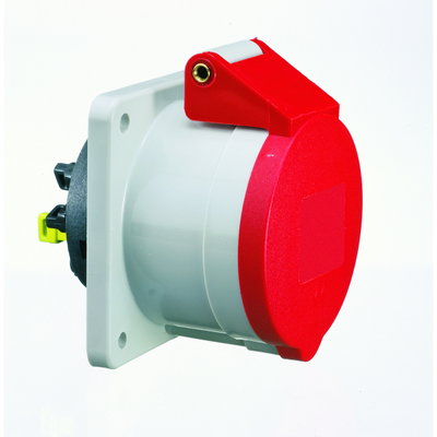 Anbausteckdose Quick-Connect gerade 32A 5p 400V 6h, IP44