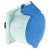 Anbausteckdose TE gerade 16A 7p 230V 9h, IP44