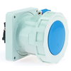 Anbausteckdose gerade 125A 4p 230V 9h, IP67