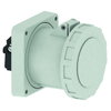 Anbausteckdose TE gerade 125A 5p >50V grau 1h, IP67