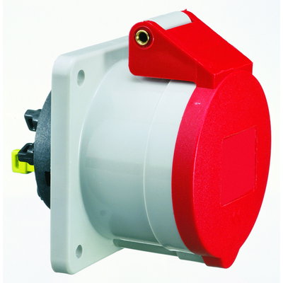 Anbausteckdose Quick-Connect gerade 16A 4p 400V 6h, IP44