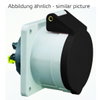 Anbausteckdose Quick-Connect gerade 16A 4p 500V 7h, IP44