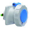 Anbausteckdose Quick-Connect gerade 16A 4p 230V 9h, IP67
