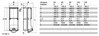 Wandsteckdose TE abgesichert 125A 4p 400V 6h, IP67