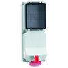 Wandsteckdose TE abgesichert 63A 5p 400V 6h, IP44