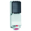Wandsteckdose TE abgesichert 63A 5p 400V 6h, IP67