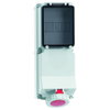 Wandsteckdose TE abgesichert 125A 5p 400V 6h, IP67