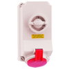 Wandsteckdose TE abschaltbar, verriegelt 16A 5p 400V 6h, IP44