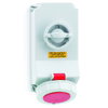 Wandsteckdose TE abschaltbar, verriegelt 16A 5p 400V 6h, IP67