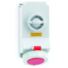 Wandsteckdose TE abschaltbar, verriegelt 16A 5p 400V 6h, IP67