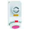Wandsteckdose TE abschaltbar, verriegelt 32A 4p 380 und 440V 3h, IP67