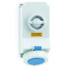 Wandsteckdose TE abschaltbar, verriegelt 16A 4p 230V 9h, IP67