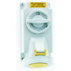 Wandsteckdose TE abschaltbar, verriegelt 16A 3p 110V 4h, IP67
