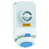 Wandsteckdose TE abschaltbar, verriegelt 32A 4p 230V 9h, IP67