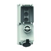 Wandsteckdose TE abschaltbar, verriegelt, abgesichert 16A 4p 500V 7h, IP44