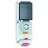 Wandsteckdose TE abschaltbar, verriegelt, abgesichert 16A 5p 400V 6h, IP67