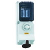 Wandsteckdose TE abschaltbar, verriegelt, abgesichert 63A 4p 500V 7h, IP44