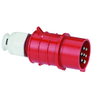 Stecker TE 32A 7p 400V 6h, IP44