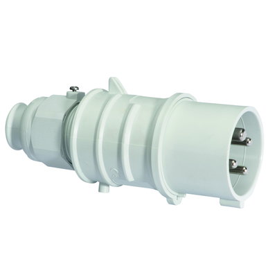 Stecker QUICK-CONNECT TE 32A 4p >50V grau 1h, IP44
