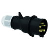 Stecker TLS mit MULTI-GRIP Verschraubung 16A 5p 500V 7h, IP44