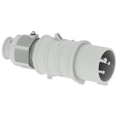 Stecker QUICK-CONNECT TE 16A 3p >50V grau 1h, IP44