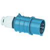 Stecker TE 16A 7p 230V 9h, IP44