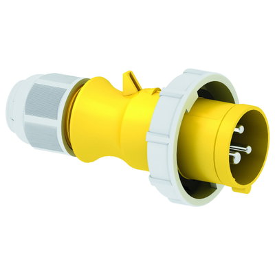 Stecker TLS mit MULTI-GRIP Verschraubung 16A 3p 110V 4h, IP67