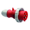 Stecker TLS mit MULTI-GRIP Verschraubung 16A 4p 400V 6h, IP67