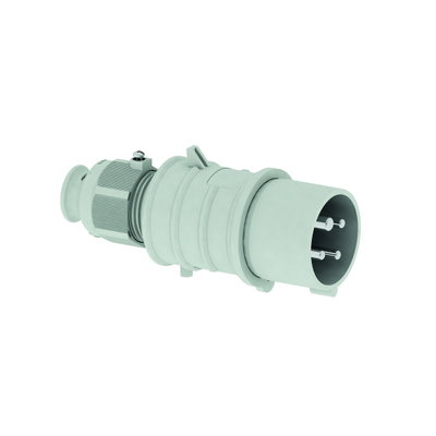 Stecker QUICK-CONNECT TE 16A 4p >50V grau 1h, IP44