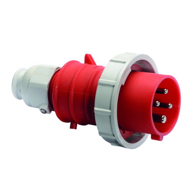 Stecker QUICK-CONNECT TE 32A 4p 400V 6h, IP67