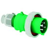 Stecker QUICK-CONNECT TE 16A 4p >50V grün >300-500Hz 2h, IP67