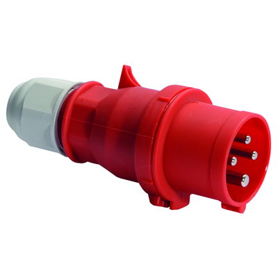 Stecker QUICK-CONNECT 32A 4p 400V 6h, IP44
