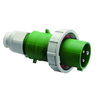 Stecker QUICK-CONNECT TE 32A 3p >50V grün 100-300Hz 10h, IP67