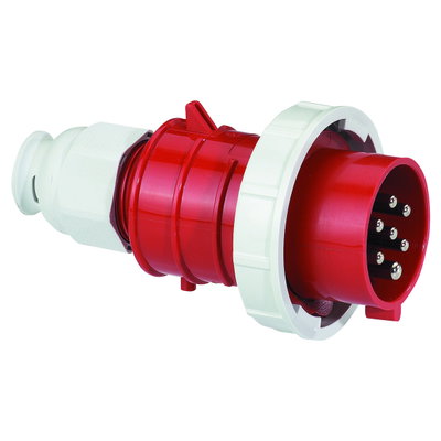 Stecker TE 32A 7p 400V 6h, IP67